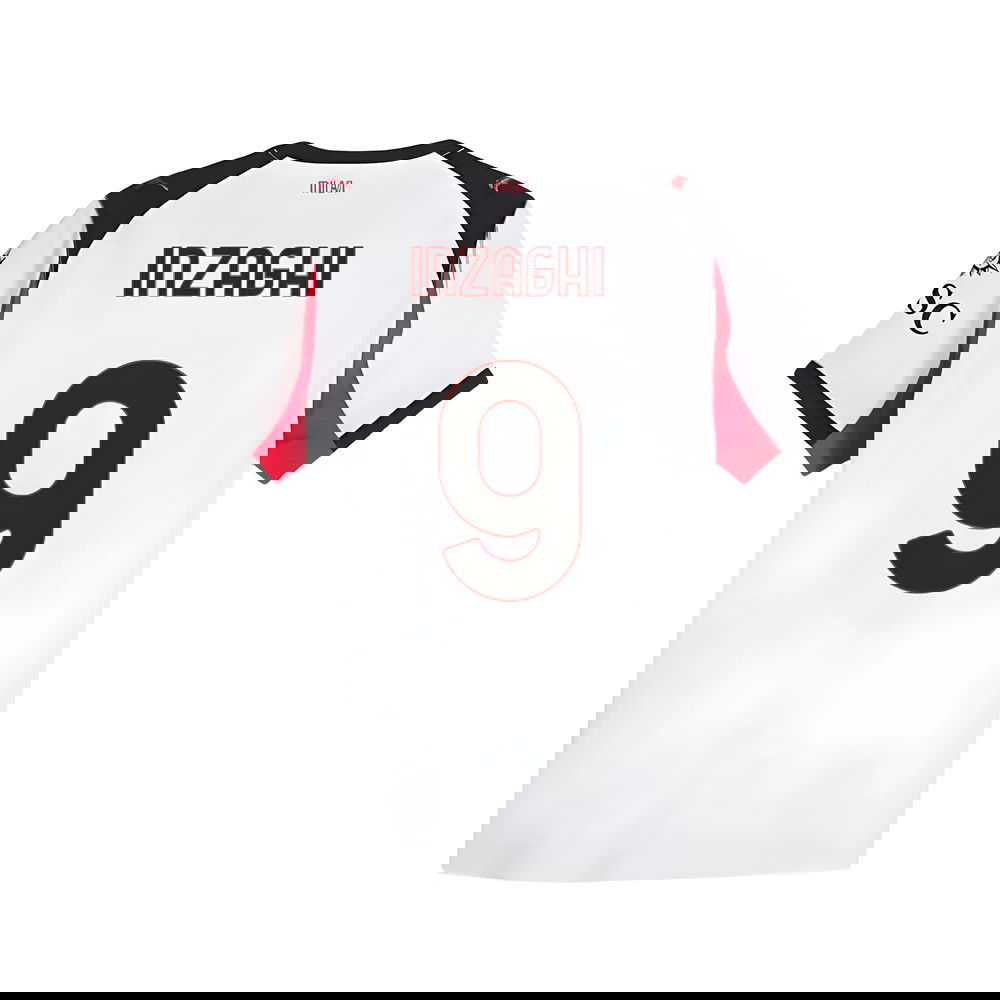 Billige Fodboldtrøjer AC Milan INZAGHI #9 Udebanetrøje 2025-2026