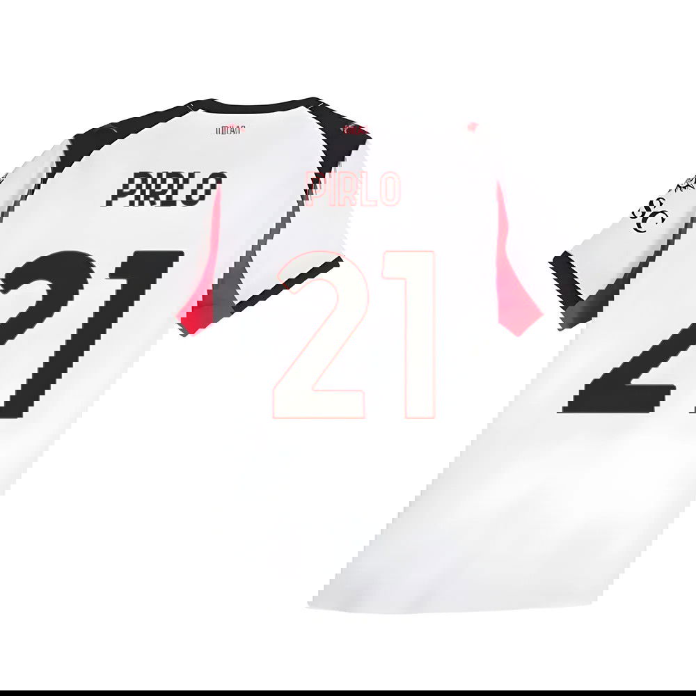 Billige Fodboldtrøjer AC Milan PIRLO #21 Udebanetrøje 2025-2026