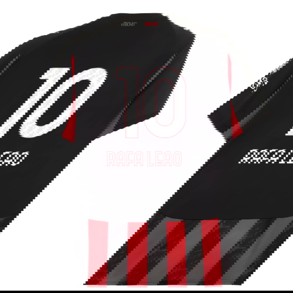 Billige Fodboldtrøjer AC Milan RAFA LEAO #10 Hjemmebanetrøje 2025-2026