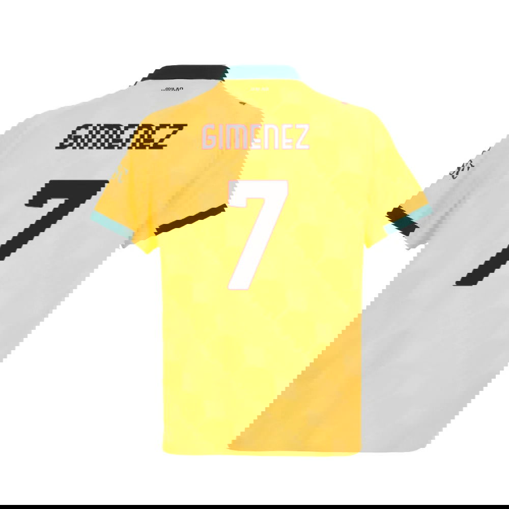 Billige Fodboldtrøjer AC Milan GIMENEZ #7 Tredjetrøje 2025-2026