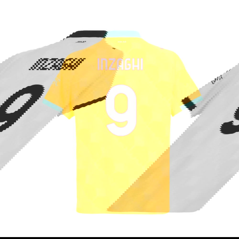 Billige Fodboldtrøjer AC Milan INZAGHI #9 Tredjetrøje 2025-2026