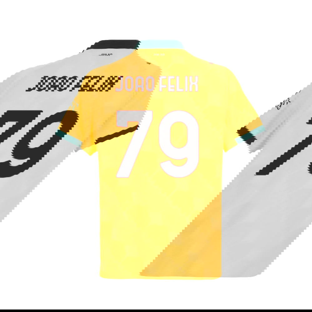 Billige Fodboldtrøjer AC Milan JOAO FELIX #79 Tredjetrøje 2025-2026