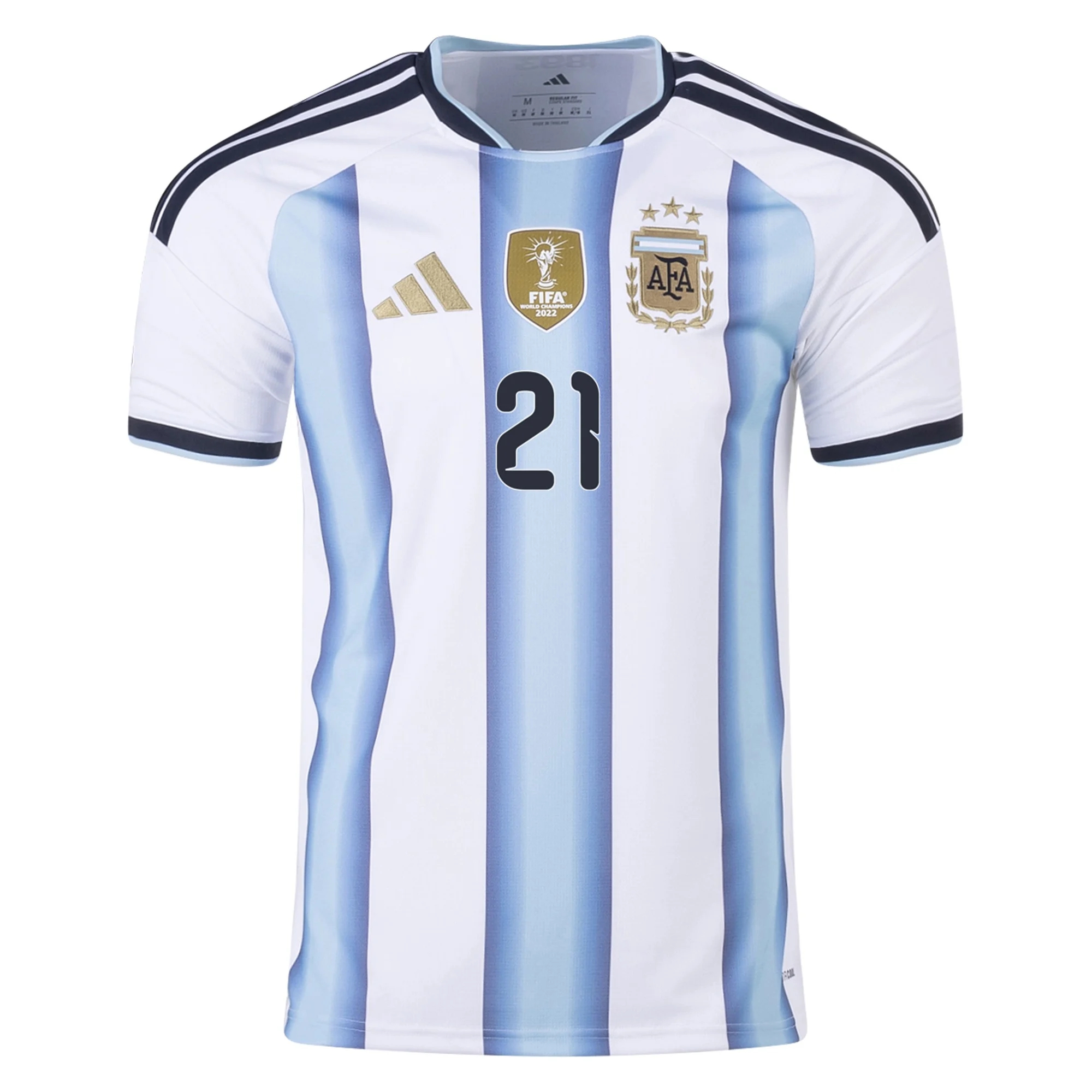 gamle Billige Fodboldtrøjer Argentina FRANCO MASTANTUONO #21 Hjemmebanetrøje VM I Fodbold 2026 butik