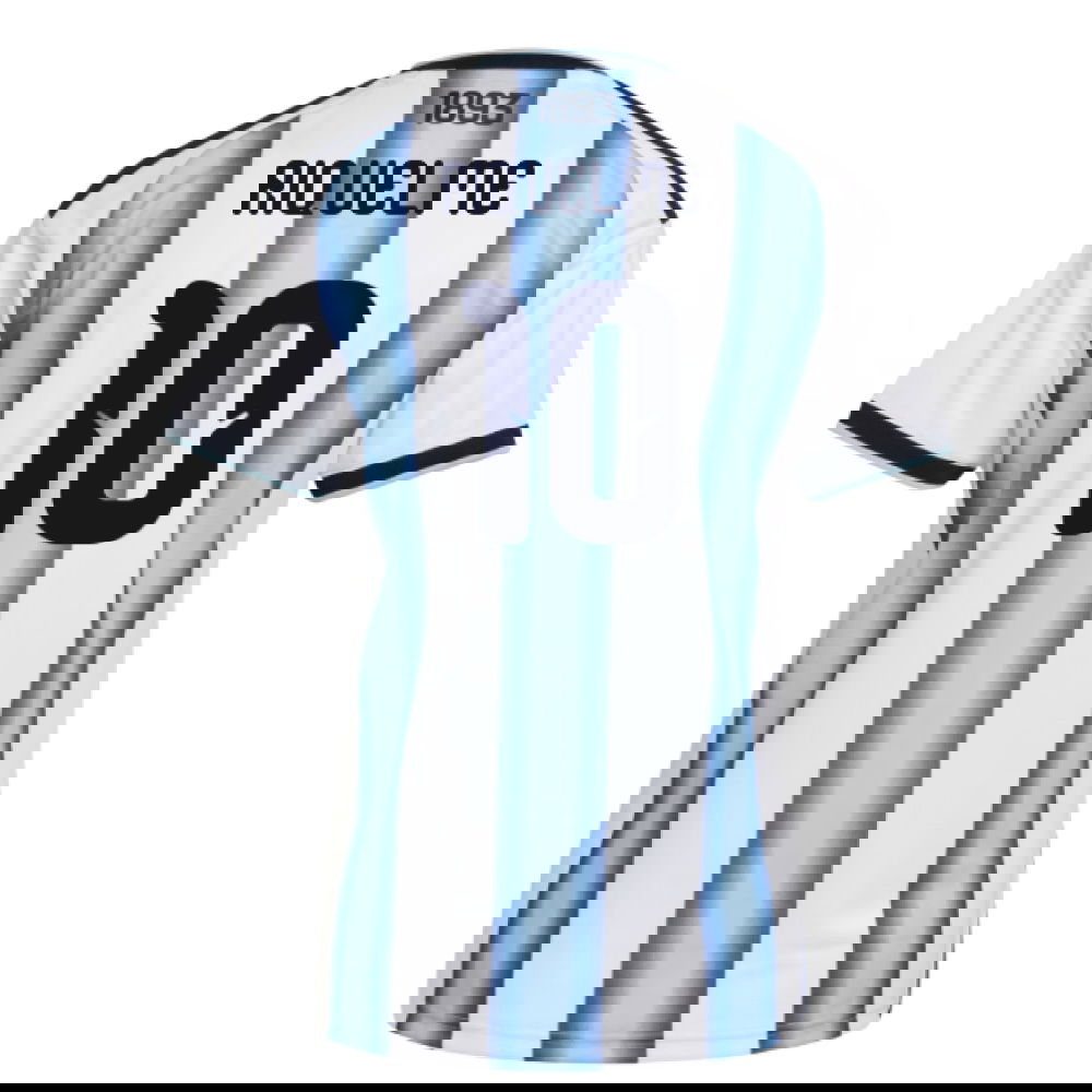 Billige Fodboldtrøjer Argentina Dame RIQUELME #10 Hjemmebanetrøje VM I Fodbold 2026