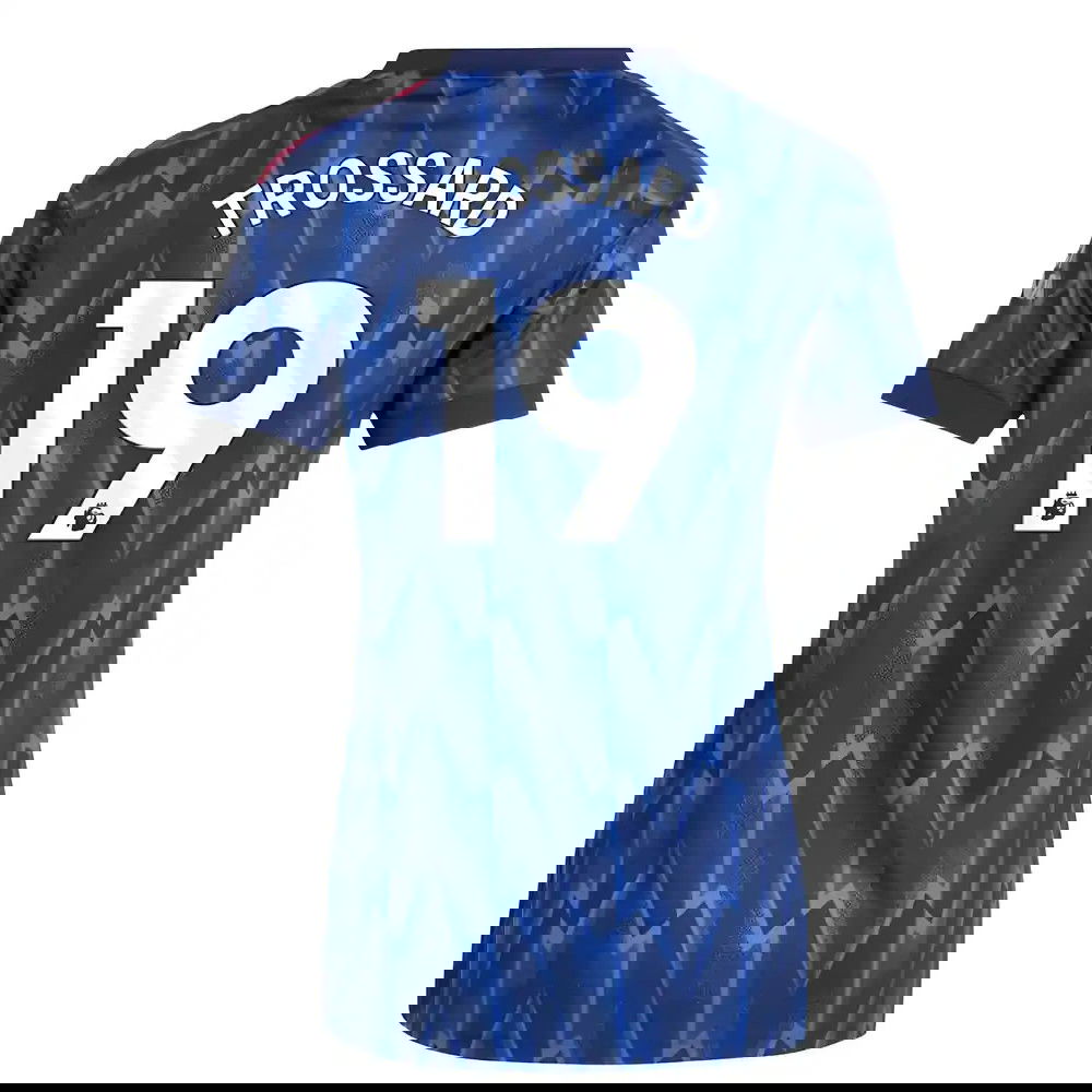 Billige Fodboldtrøjer Arsenal Dame TROSSARD #19 Udebanetrøje 2025-2026