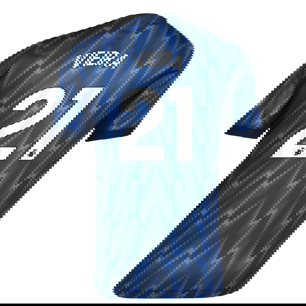 Billige Fodboldtrøjer Arsenal VIEIRA #21 Udebanetrøje 2025-2026