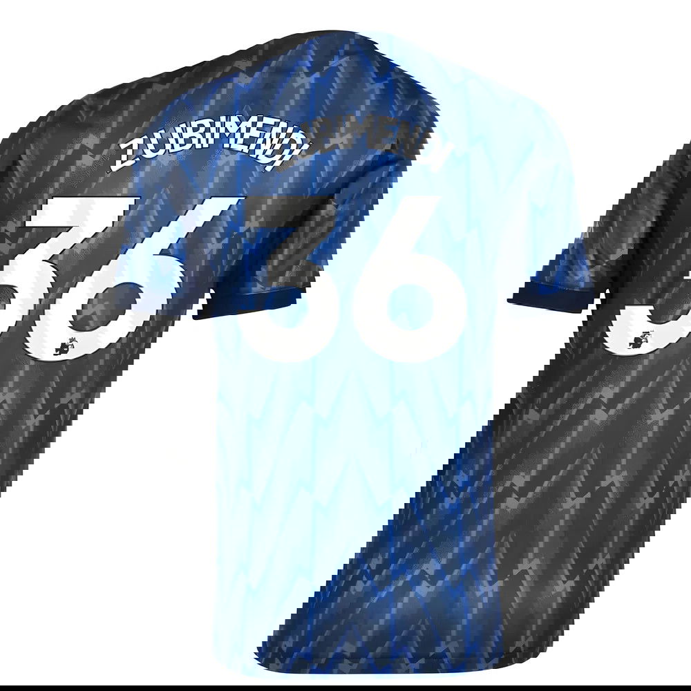 Billige Fodboldtrøjer Arsenal ZUBIMENDI #36 Udebanetrøje 2025-2026