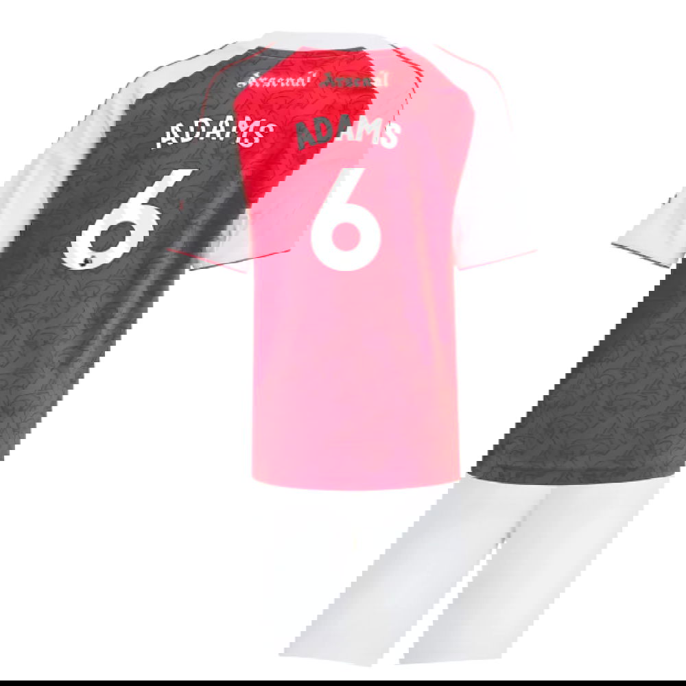 Billige Fodboldtrøjer Arsenal Børn ADAMS #6 Hjemmebanetrøje 2025-2026