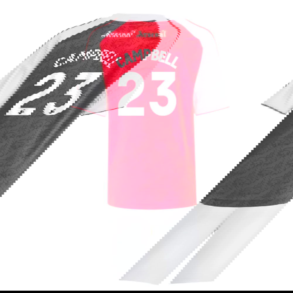 Billige Fodboldtrøjer Arsenal Børn CAMPBELL #23 Hjemmebanetrøje 2025-2026