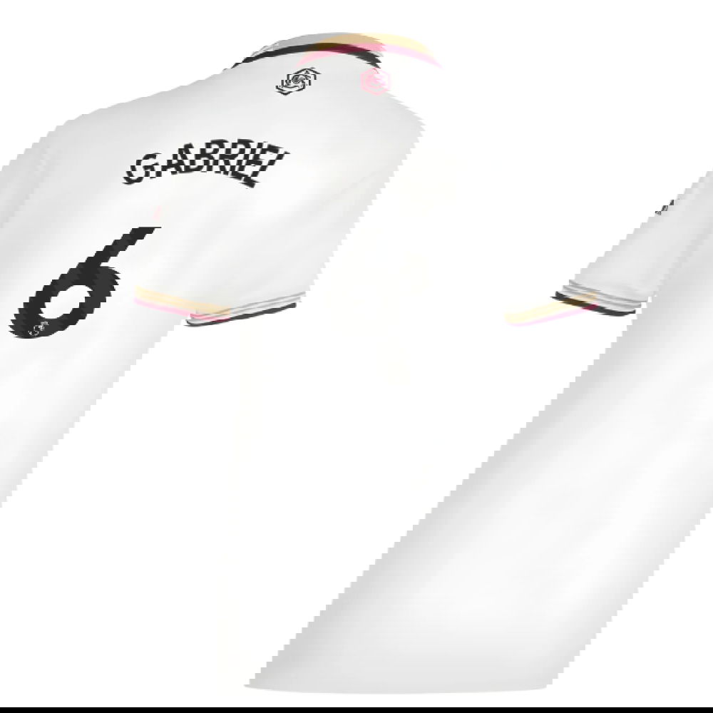 Billige Fodboldtrøjer Arsenal Dame GABRIEL #6 Tredjetrøje 2025-2026