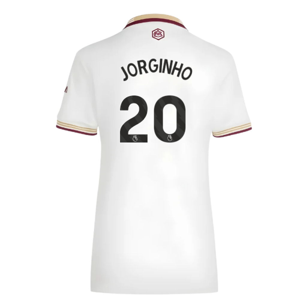 Billige Fodboldtrøjer Arsenal Dame JORGINHO #20 Tredjetrøje 2025-2026