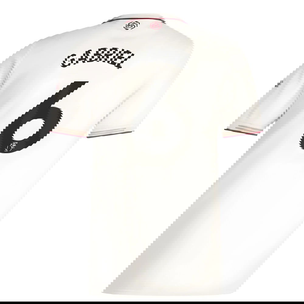 Billige Fodboldtrøjer Arsenal GABRIEL #6 Tredjetrøje 2025-2026