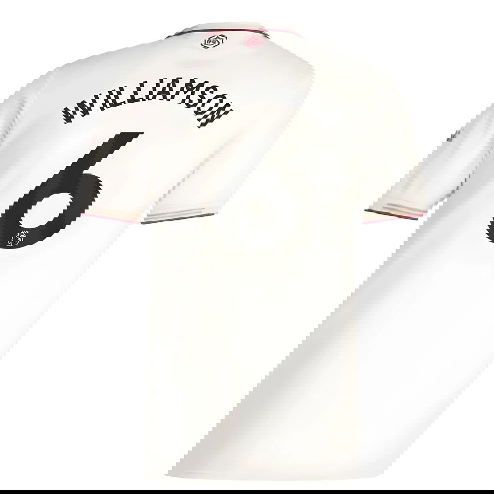 Billige Fodboldtrøjer Arsenal WILLIAMSON #6 Tredjetrøje 2025-2026