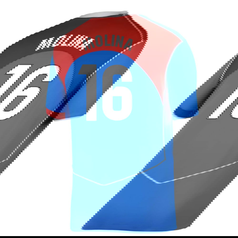 Billige Fodboldtrøjer Atletico Madrid MOLINA #16 Tredjetrøje 2025-2026