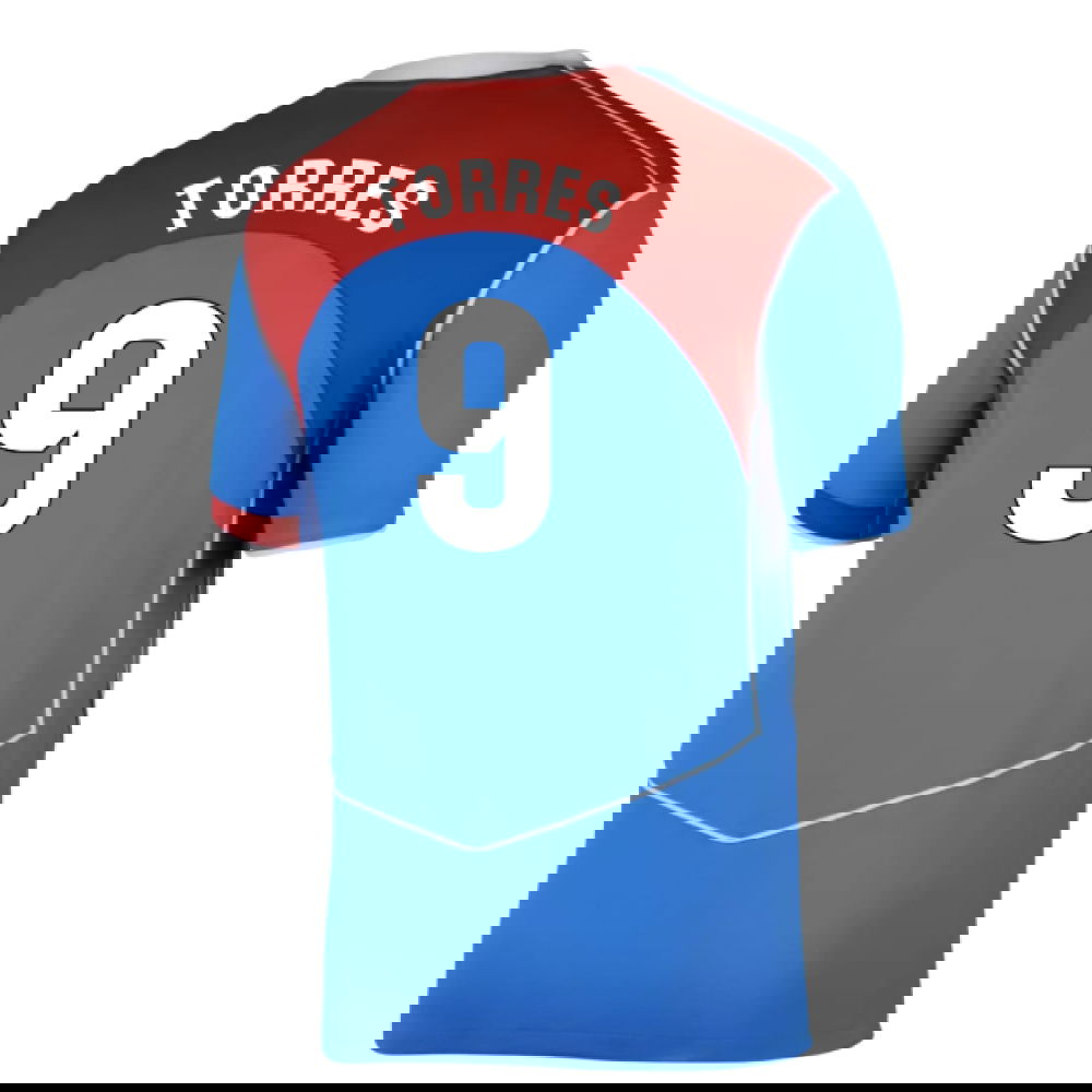 Billige Fodboldtrøjer Atletico Madrid TORRES #9 Tredjetrøje 2025-2026