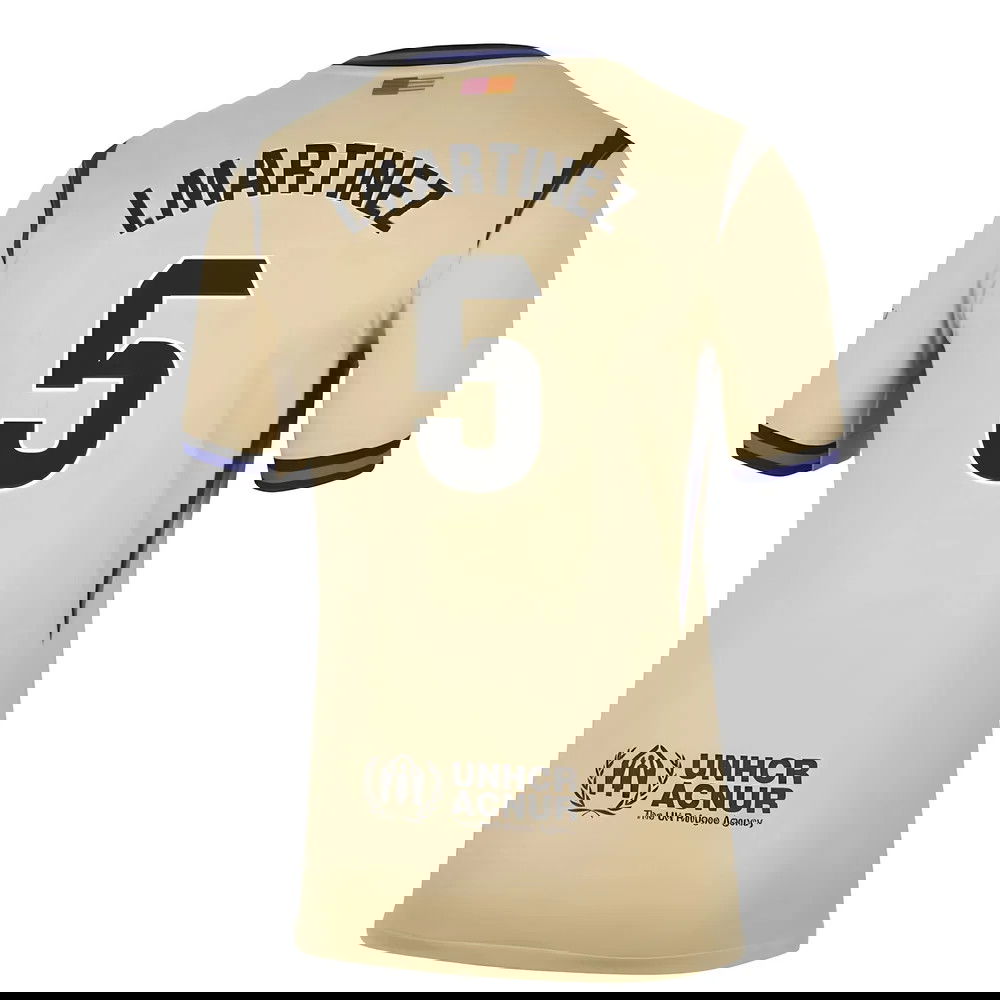 Billige Fodboldtrøjer Barcelona IMARTINEZ #5 Udebanetrøje 2025-2026