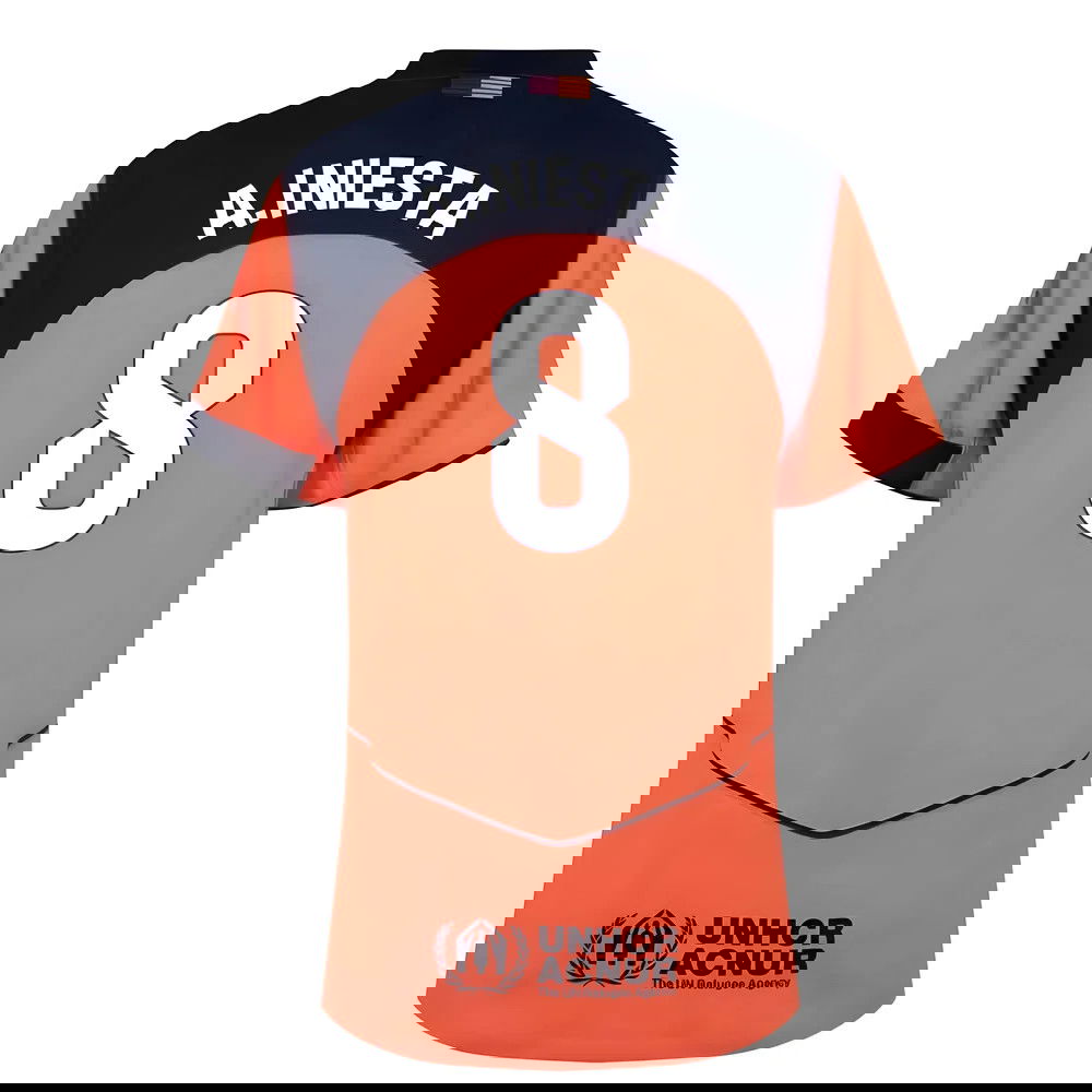 Billige Fodboldtrøjer Barcelona AINIESTA #8 Tredjetrøje 2025-2026