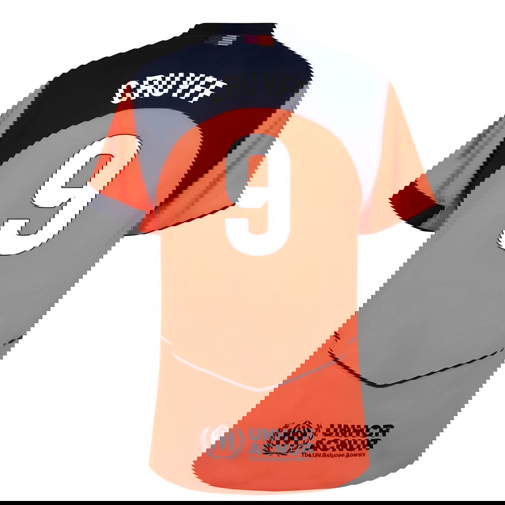 Billige Fodboldtrøjer Barcelona CRUYFF #9 Tredjetrøje 2025-2026