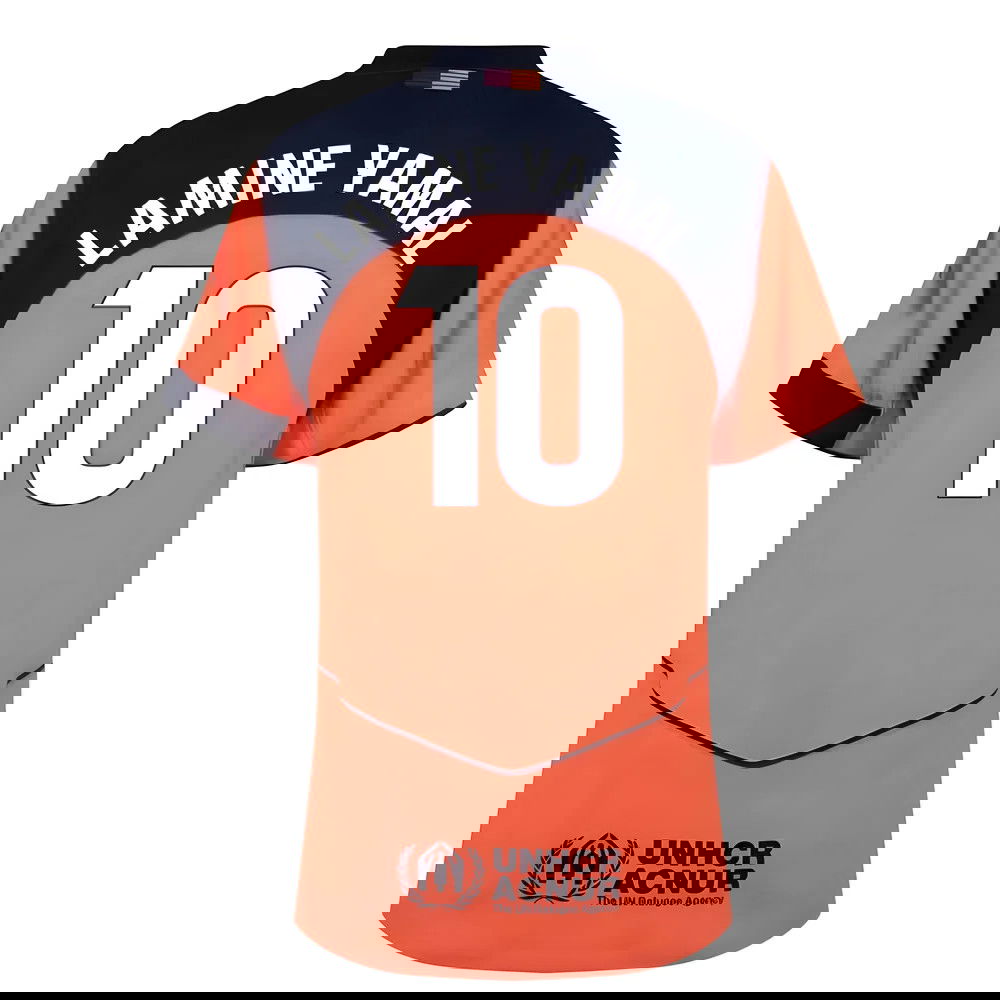 Billige Fodboldtrøjer Barcelona LAMINE YAMAL #10 Tredjetrøje 2025-2026