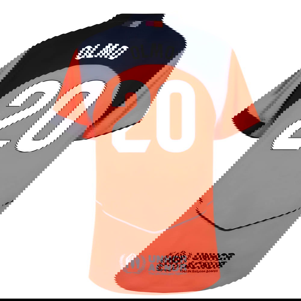 Billige Fodboldtrøjer Barcelona OLMO #20 Tredjetrøje 2025-2026