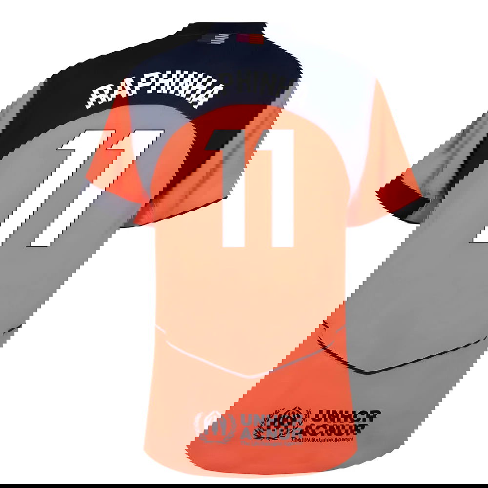 Billige Fodboldtrøjer Barcelona RAPHINHA #11 Tredjetrøje 2025-2026