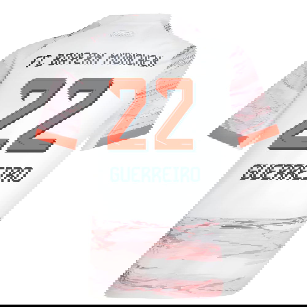 Billige Fodboldtrøjer Bayern München GUERREIRO #22 Udebanetrøje 2025-2026