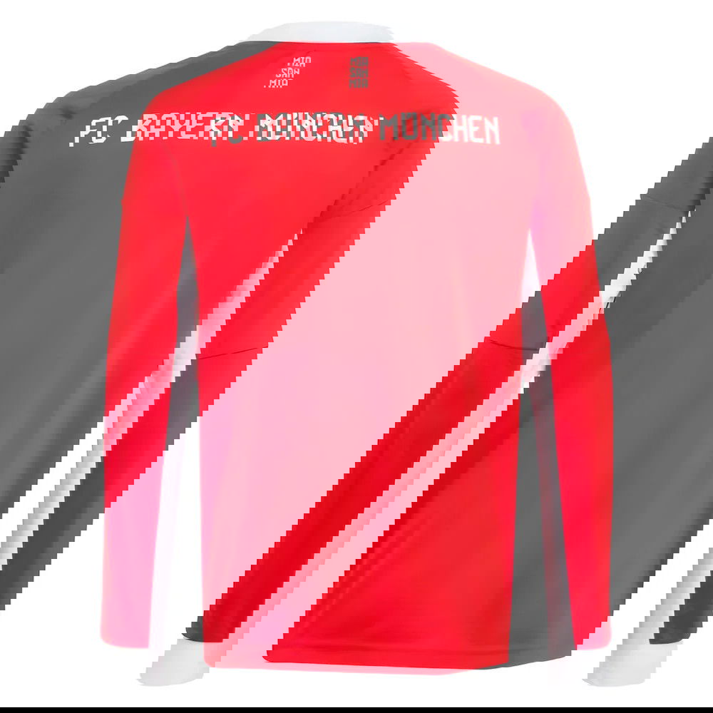 udsalg Billige Fodboldtrøjer Bayern München Langærmet Hjemmebanetrøje 2025-2026 på tilbud