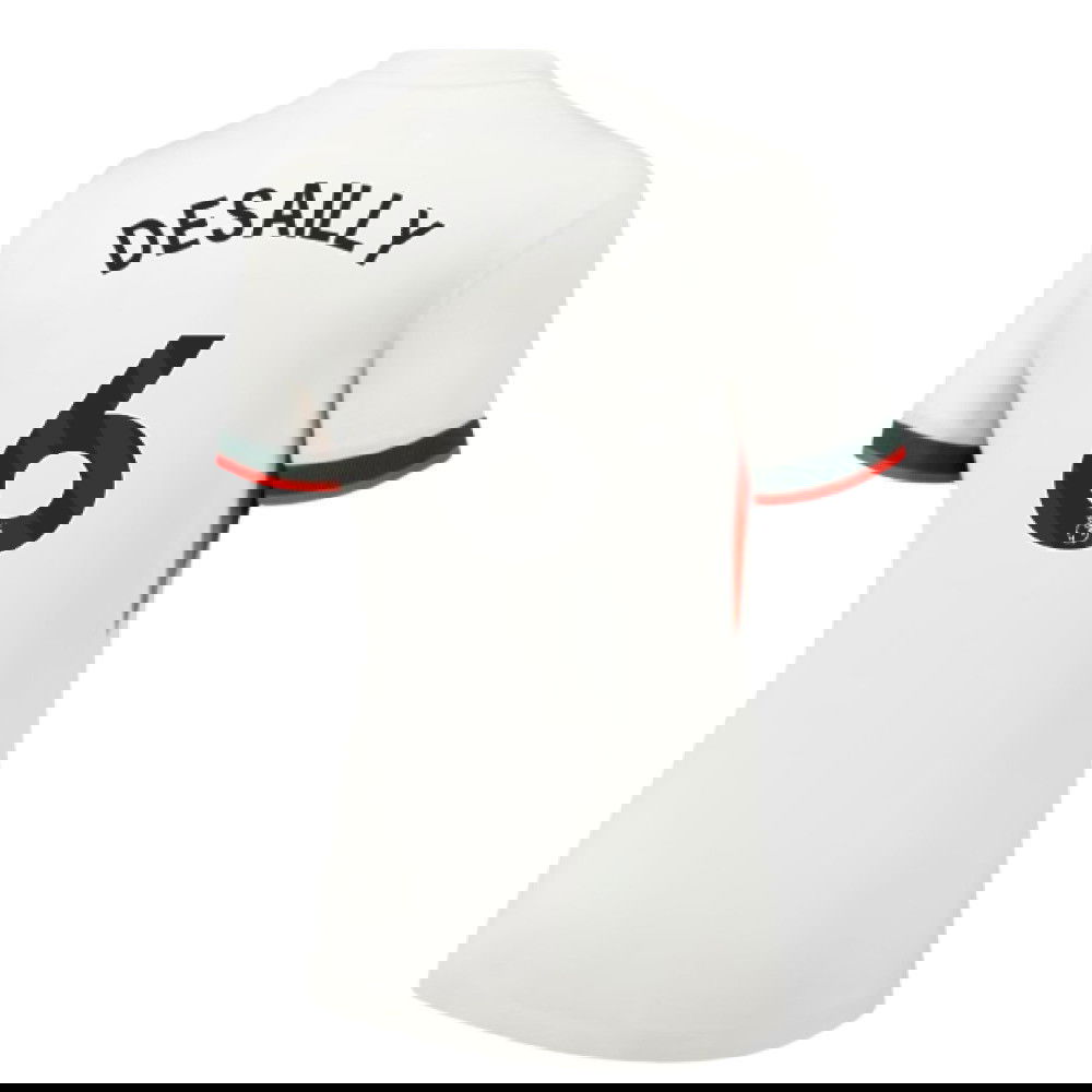 Billige Fodboldtrøjer Chelsea Dame DESAILLY #6 Udebanetrøje 2025-2026