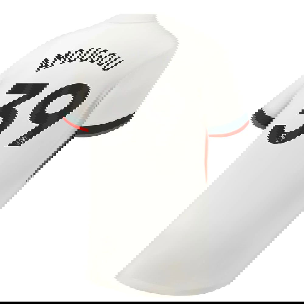 Billige Fodboldtrøjer Chelsea AMOUGOU #39 Udebanetrøje 2025-2026