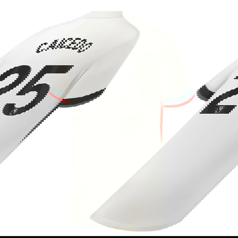 Billige Fodboldtrøjer Chelsea CAICEDO #25 Udebanetrøje 2025-2026