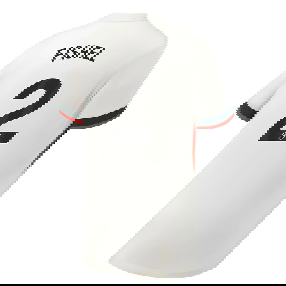 Billige Fodboldtrøjer Chelsea FISHEL #2 Udebanetrøje 2025-2026