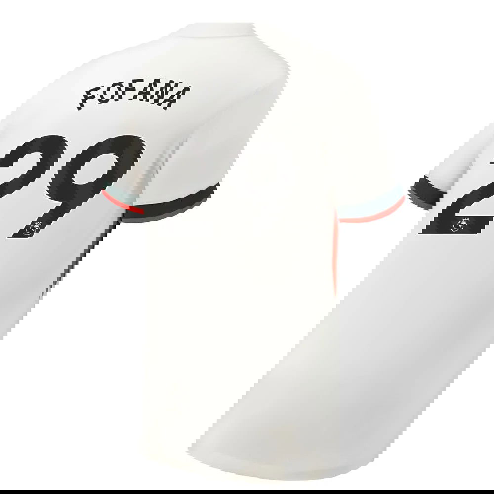 Billige Fodboldtrøjer Chelsea FOFANA #29 Udebanetrøje 2025-2026