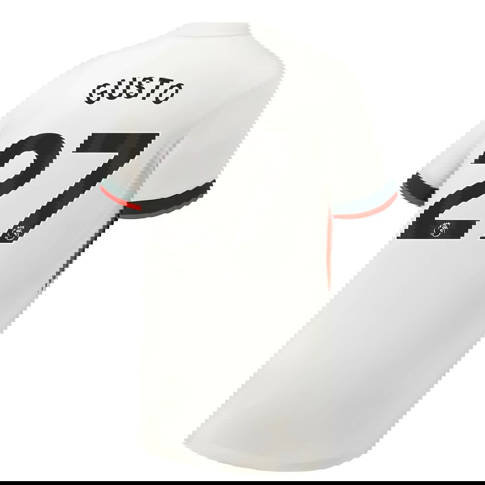 Billige Fodboldtrøjer Chelsea GUSTO #27 Udebanetrøje 2025-2026