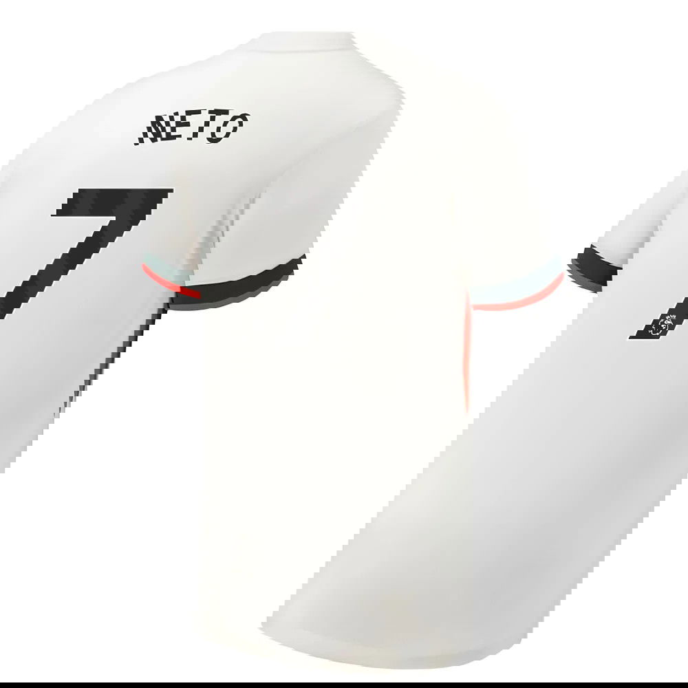 Billige Fodboldtrøjer Chelsea NETO #7 Udebanetrøje 2025-2026