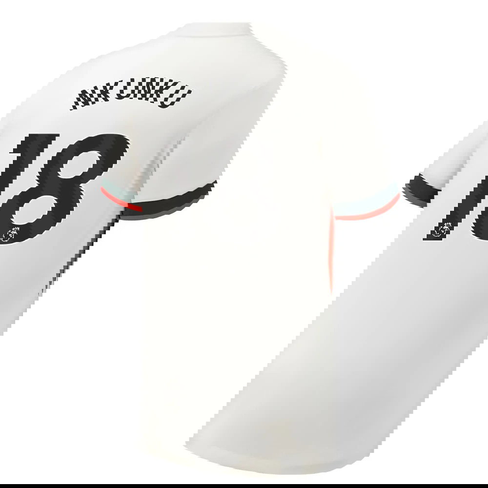 Billige Fodboldtrøjer Chelsea NKUNKU #18 Udebanetrøje 2025-2026