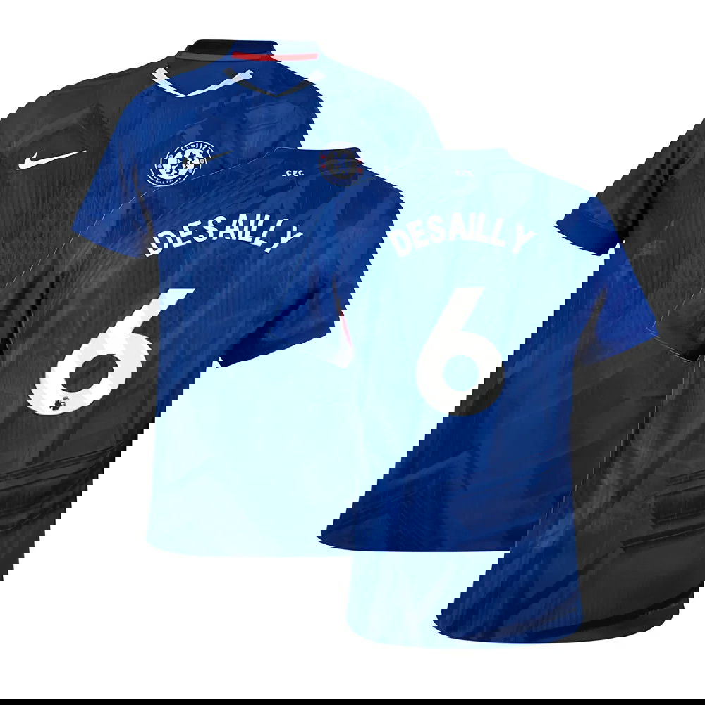 Billige Fodboldtrøjer Chelsea DESAILLY #6 Hjemmebanetrøje 2025-2026