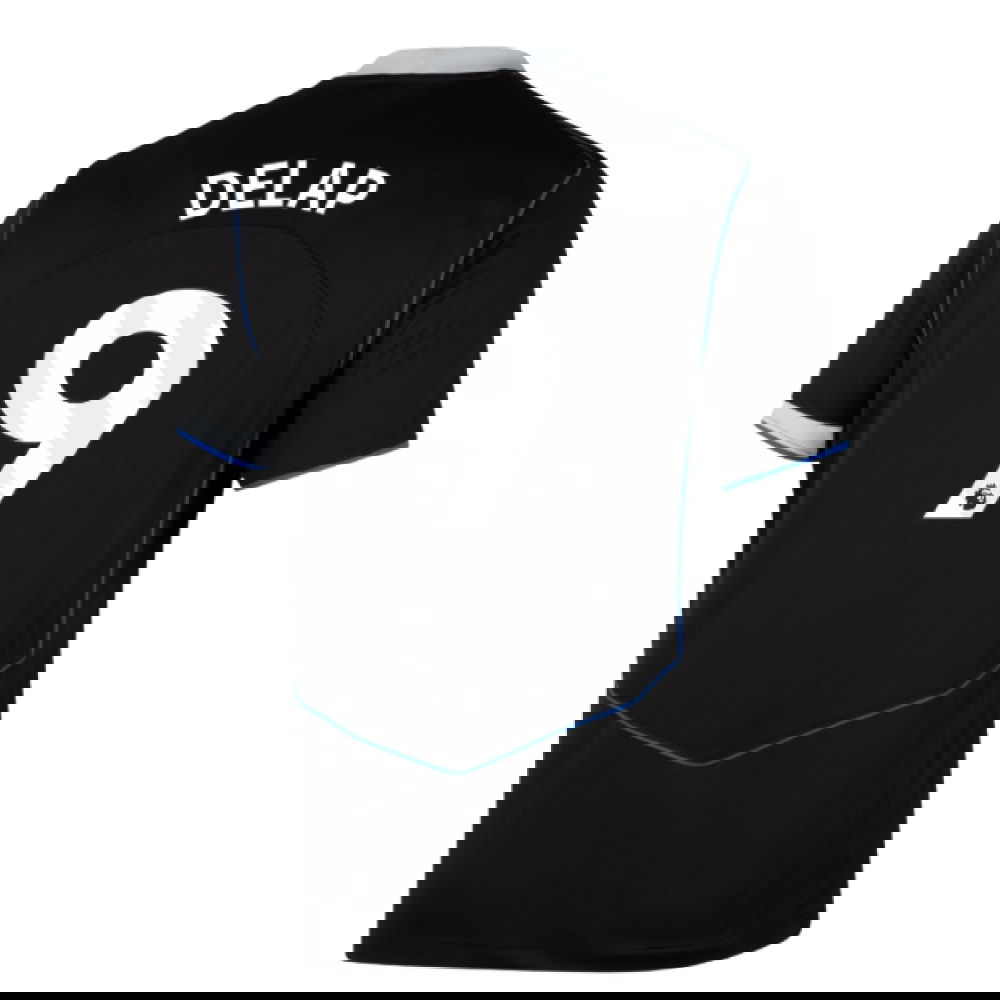 Billige Fodboldtrøjer Chelsea DELAP #9 Tredjetrøje 2025-2026