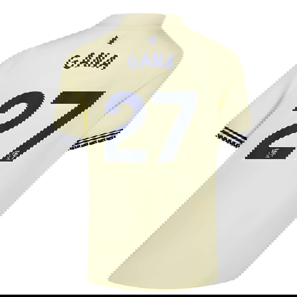 Billige Fodboldtrøjer Everton GANA #27 Udebanetrøje 2025-2026