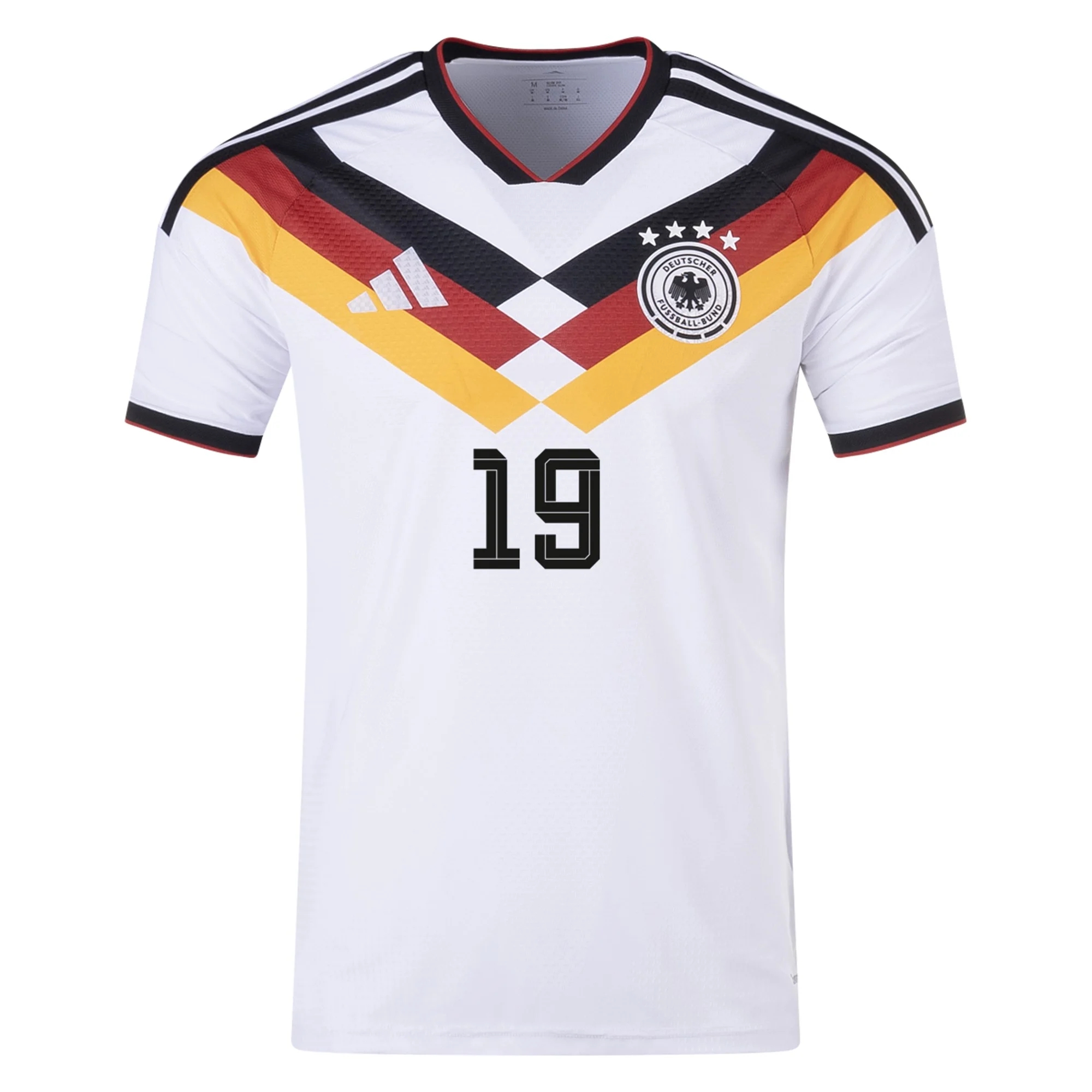 sæt Billige Fodboldtrøjer Tyskland LEROY SANE #19 Hjemmebanetrøje VM I Fodbold 2026 merchandise