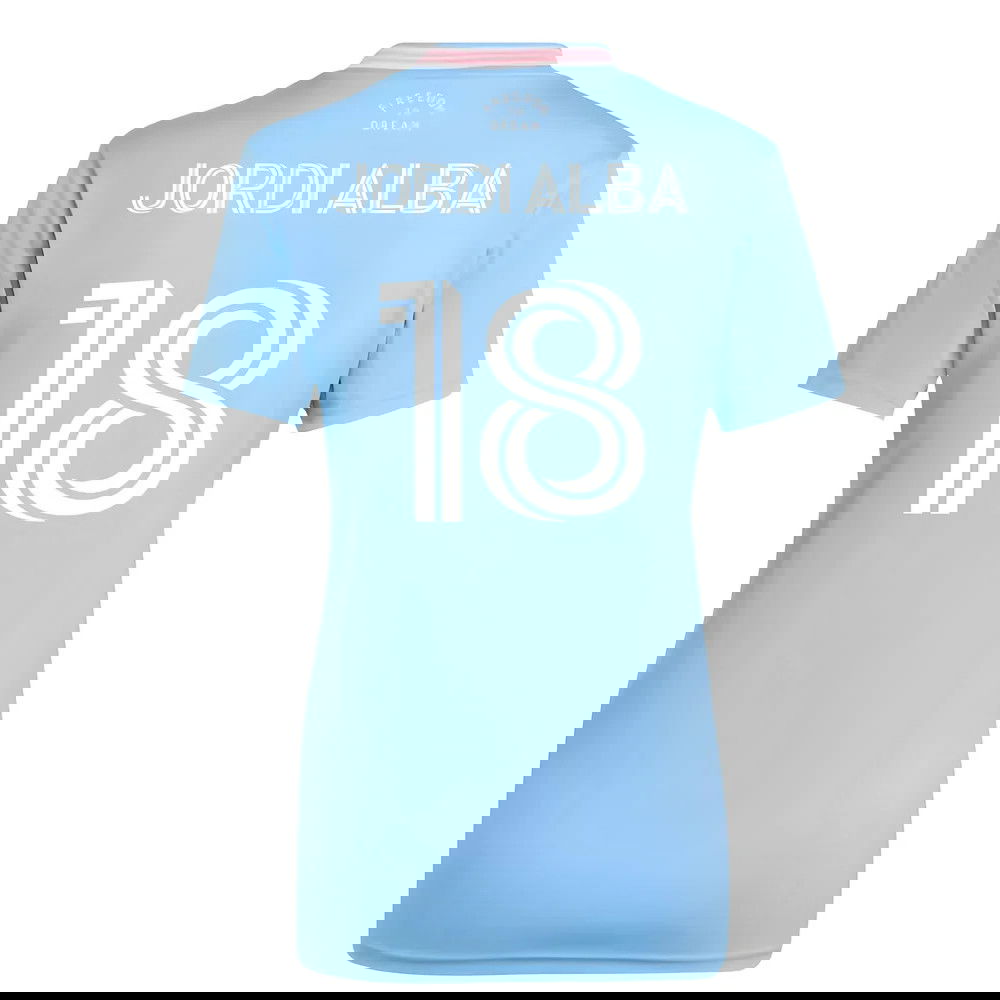 Billige Fodboldtrøjer Inter Miami CF Dame JORDI ALBA #18 Tredjetrøje 2025-2026