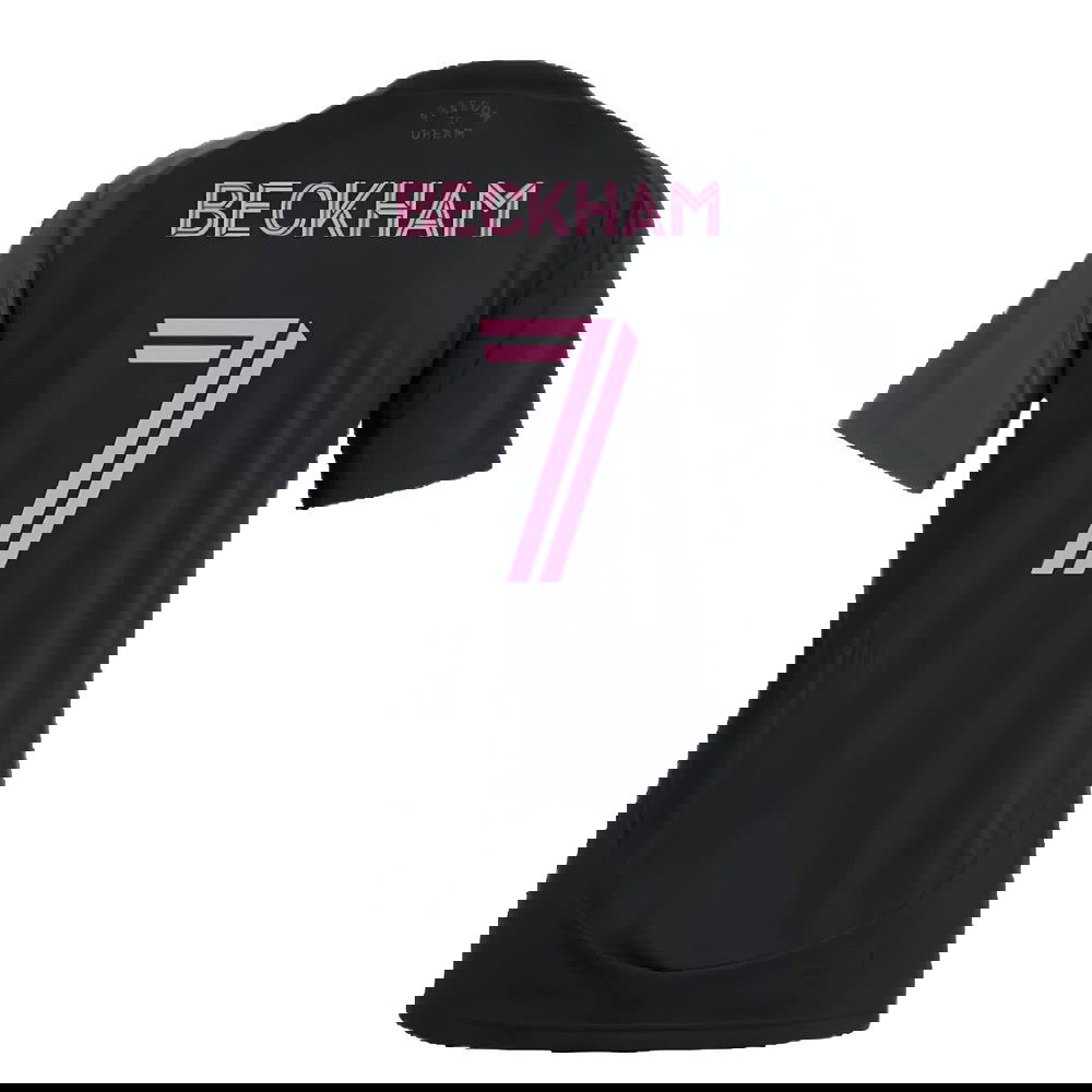 Billige Fodboldtrøjer Inter Miami CF Dame BECKHAM #7 Udebanetrøje VM I Fodbold 2026