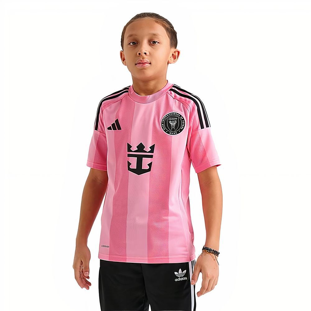 Billige Fodboldtrøjer Inter Miami CF Børn Hjemmebanetrøje VM I Fodbold 2026