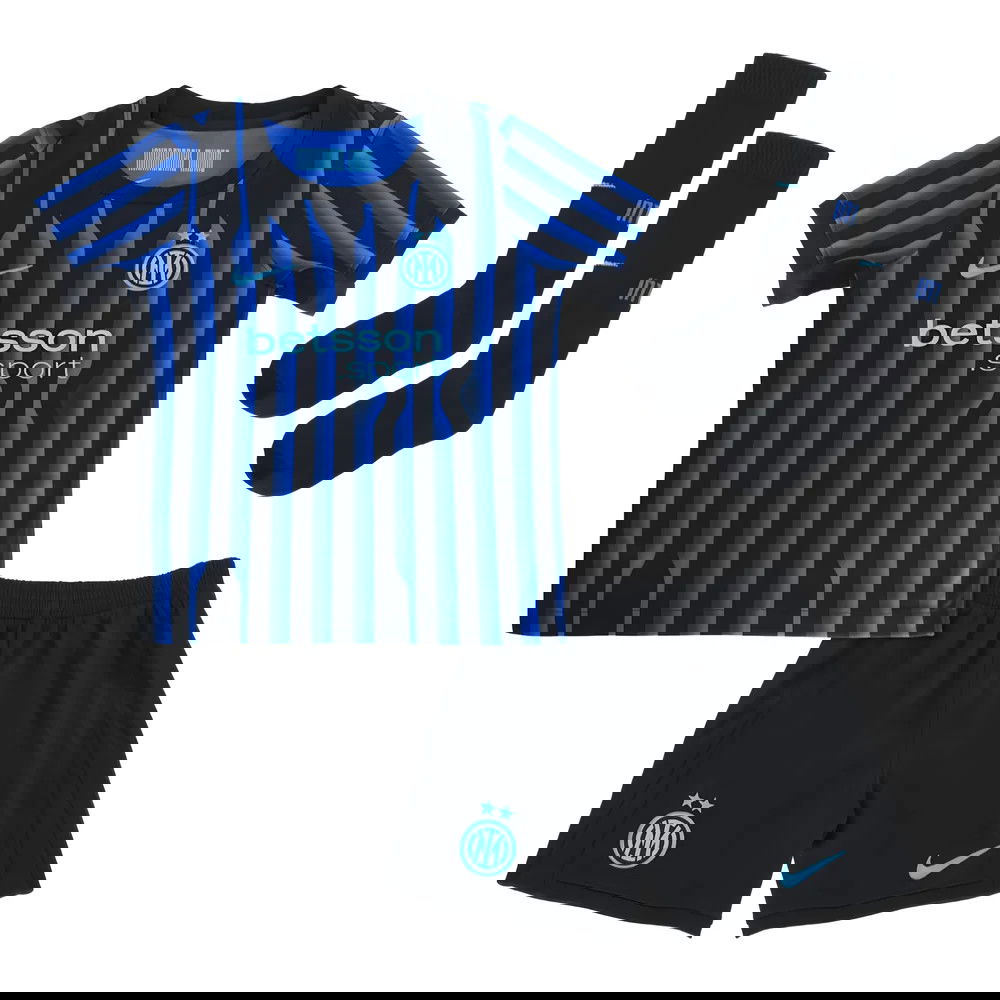 Billige Fodboldtrøjer Inter Milan Børn Hjemmebanetrøje 2025-2026