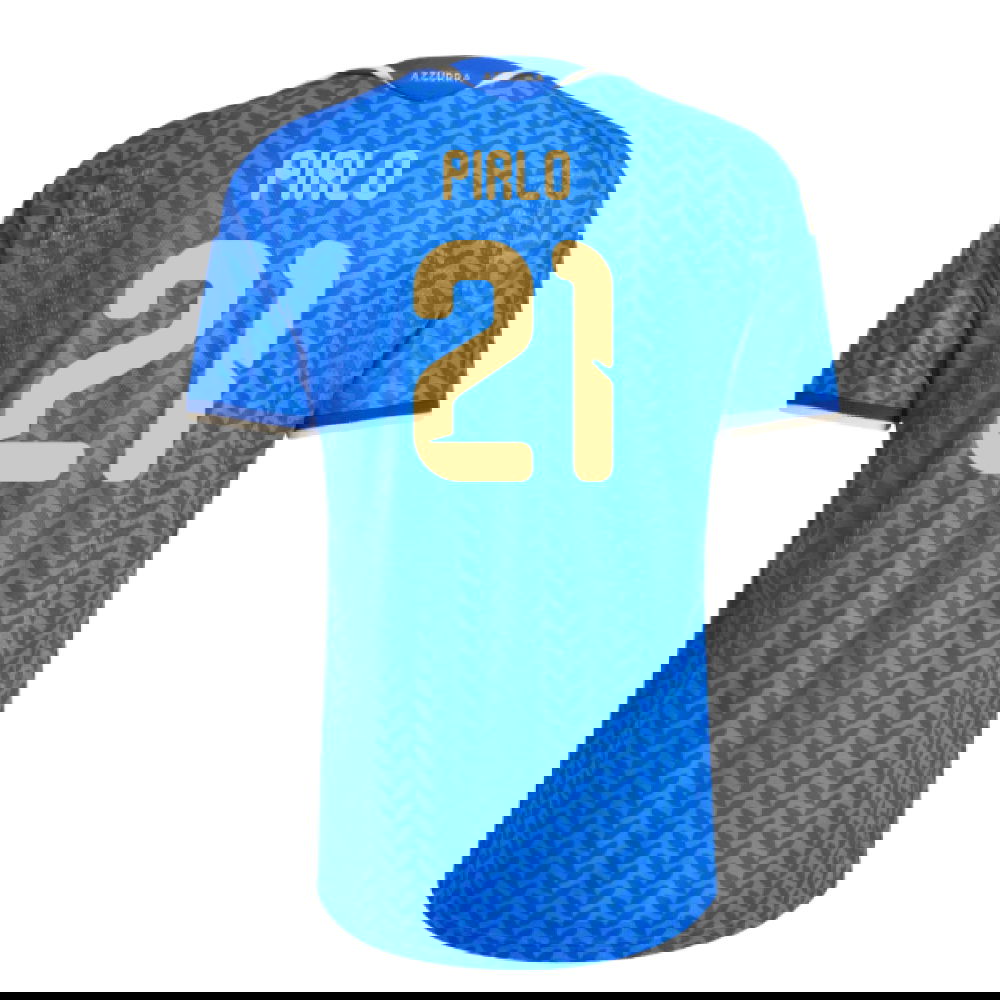 Billige Fodboldtrøjer Italienn PIRLO #21 Hjemmebanetrøje VM I Fodbold 2026