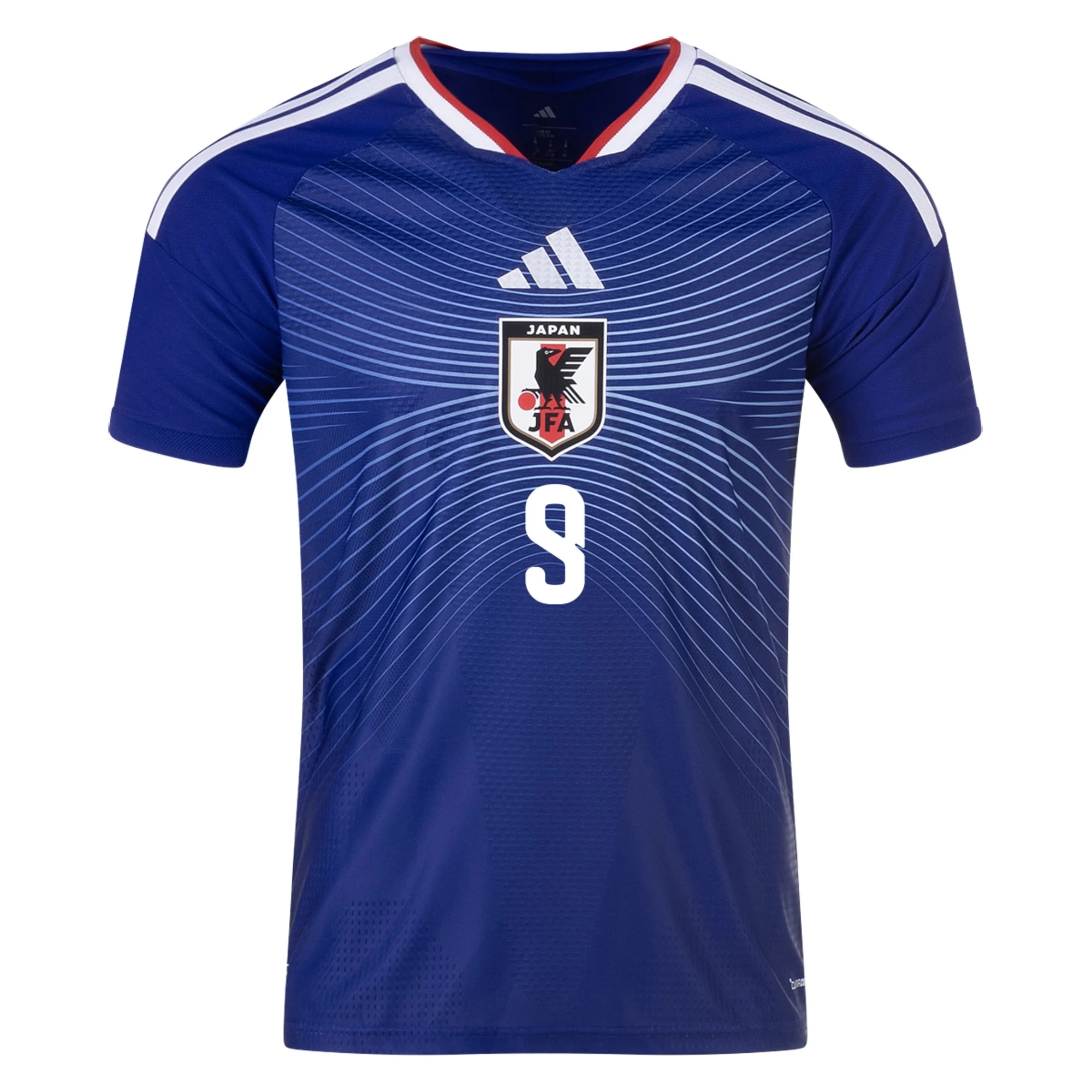 udsalg Billige Fodboldtrøjer Japan AYASE UEDA #9 Hjemmebanetrøje VM I Fodbold 2026 butik