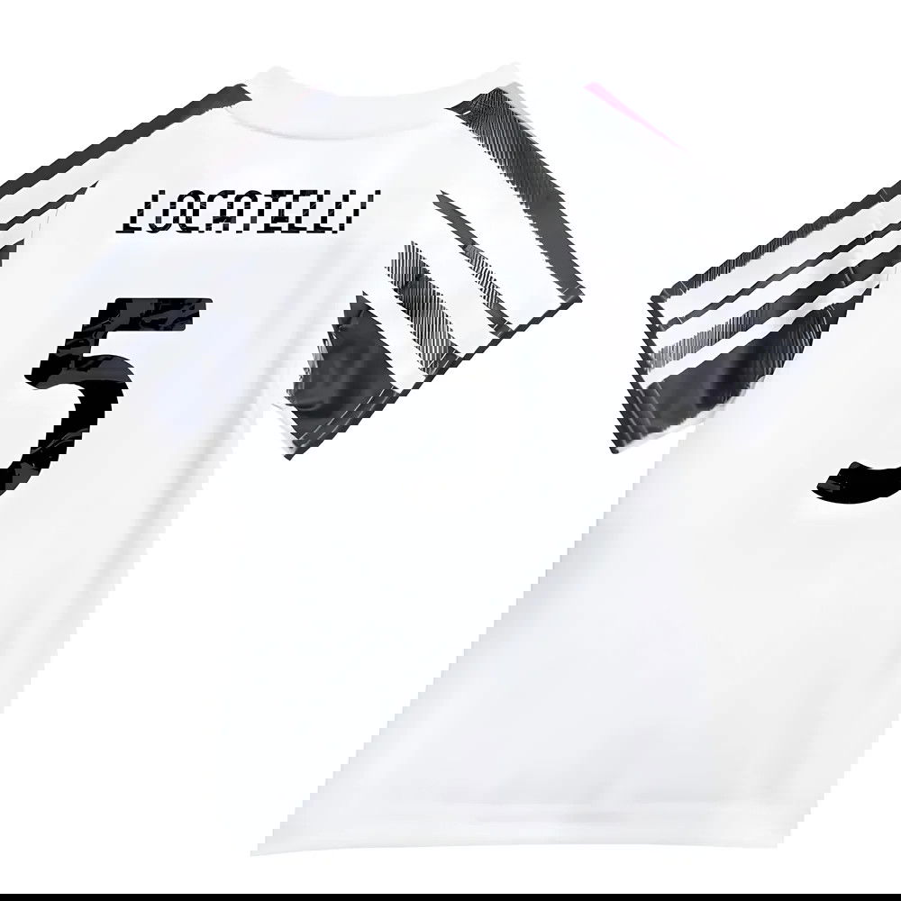 Billige Fodboldtrøjer Juventus Børn LOCATELLI #5 Hjemmebanetrøje 2025-2026