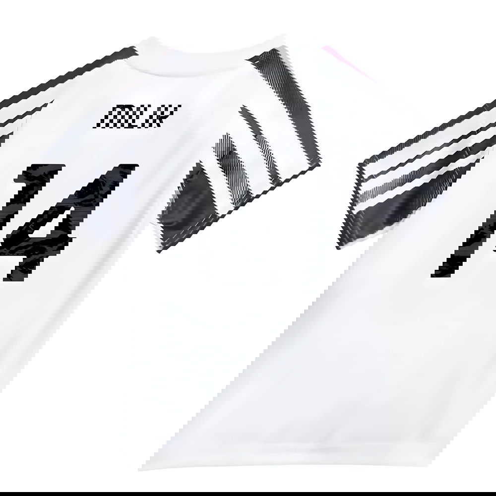 Billige Fodboldtrøjer Juventus Børn MILIK #14 Hjemmebanetrøje 2025-2026