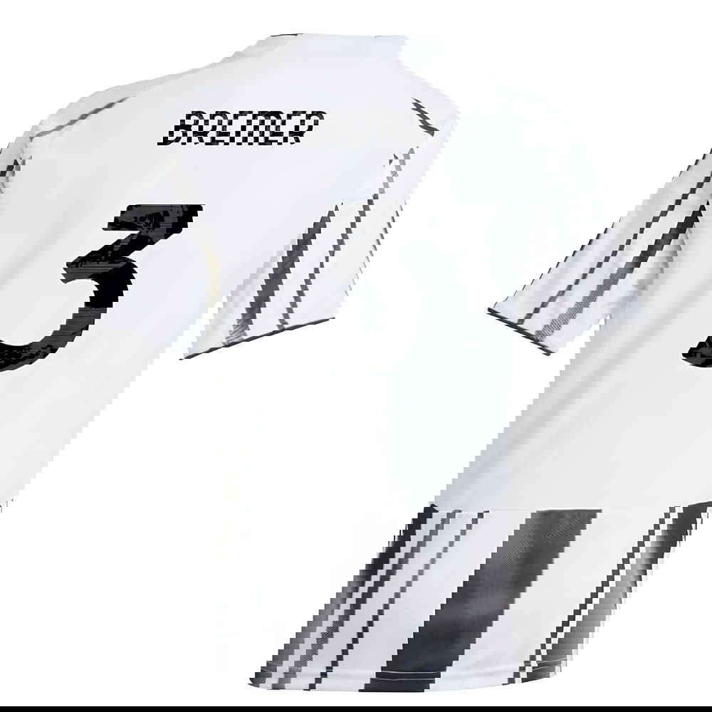 Billige Fodboldtrøjer Juventus BREMER #3 Hjemmebanetrøje 2025-2026