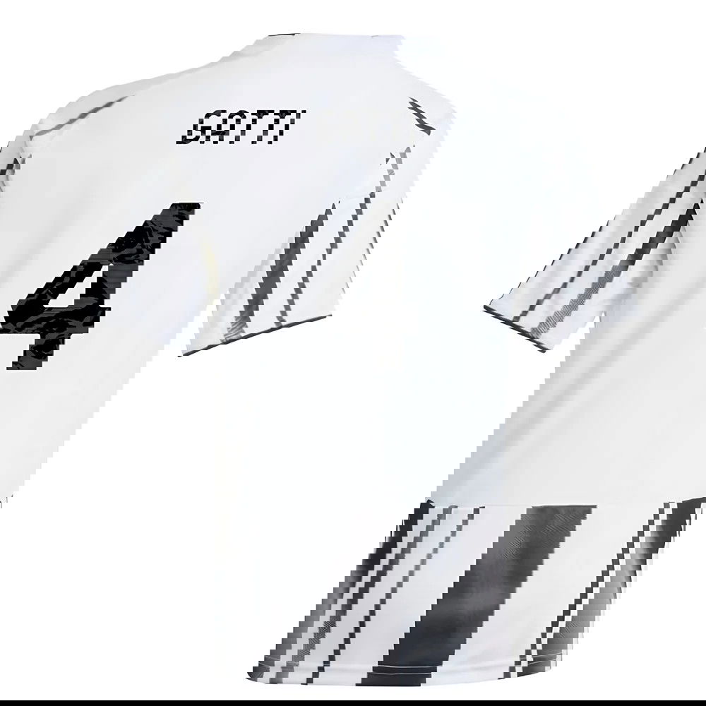 Billige Fodboldtrøjer Juventus GATTI #4 Hjemmebanetrøje 2025-2026