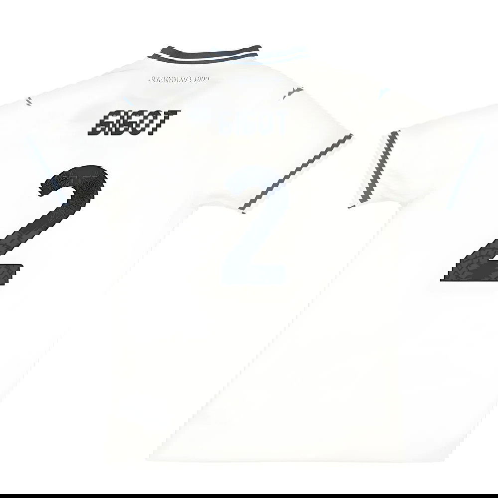 Billige Fodboldtrøjer Lazio GIGOT #2 Udebanetrøje 2025-2026